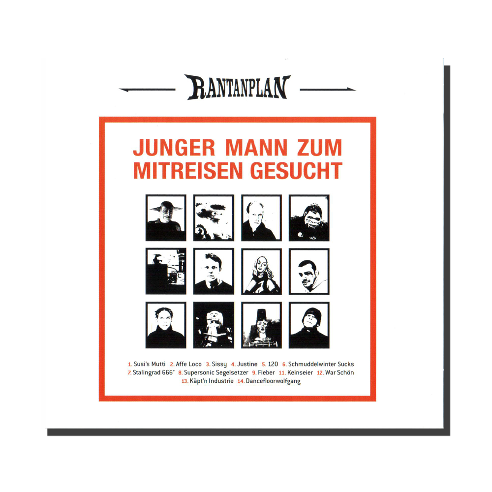 RANTANPLAN 'Junger Mann Zum Mitreisen Gesucht' CD. 